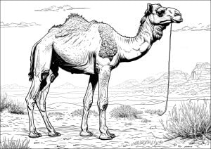 Desert camel